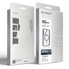 Чехол накладка Armorstandart TPU Unit MagSafe для Samsung S24 Plus Titanium Grey (ARM74866)