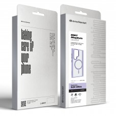Чехол накладка Armorstandart TPU Unit MagSafe для Samsung S24 Ultra Lavender (ARM74868)