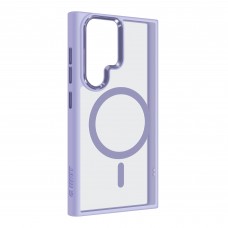 Чехол накладка Armorstandart TPU Unit MagSafe для Samsung S24 Ultra Lavender (ARM74868)