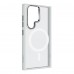 Чехол накладка Armorstandart TPU Unit MagSafe для Samsung S24 Ultra Matte Clear Silver (ARM74869)