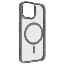 Чехол накладка Armorstandart TPU Unit MagSafe для Apple iPhone 15 Grey (ARM74876)