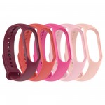 Ремешок комплект ArmorStandart TPU для Xiaomi Mi Band 7/6/5 New Style Pink Punch (ARM75066)