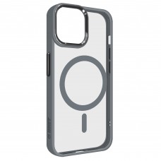 Чехол накладка ArmorStandart TPU Unit MagCase для Apple iPhone 13 Grey (ARM75197)