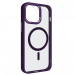 Чехол накладка Armorstandart TPU Unit MagSafe для Apple iPhone 13 Pro Max Purple (ARM75204) Чехол накладка Armorstandart TPU Unit MagSafe для Apple iPhone 13 Pro Max Purple (ARM75204)