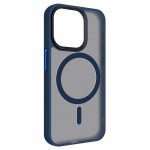 Чехол накладка Armorstandart TPU Uniq MagSafe для Apple iPhone 15 Pro Dark Blue (ARM75300)