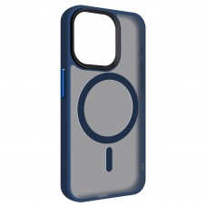 Чехол накладка Armorstandart TPU Uniq MagSafe для Apple iPhone 15 Pro Dark Blue (ARM75300)