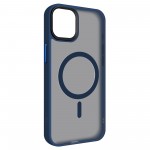 Чехол накладка Armorstandart TPU Uniq MagSafe для Apple iPhone 15 Plus Dark Blue (ARM75301)