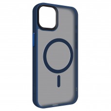 Чехол накладка Armorstandart TPU Uniq MagSafe для Apple iPhone 15 Plus Dark Blue (ARM75301)