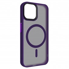 Чехол накладка Armorstandart TPU Uniq MagSafe для Apple iPhone 15 Purple (ARM75309)