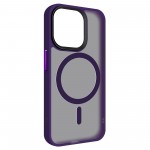 Чехол накладка Armorstandart TPU Uniq MagSafe для Apple iPhone 15 Pro Purple (ARM75311) Чехол накладка Armorstandart TPU Uniq MagSafe для Apple iPhone 15 Pro Purple (ARM75311)