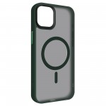 Чехол накладка Armorstandart TPU Uniq MagSafe для Apple iPhone 15 Plus Dark Green (ARM75323) Чехол накладка Armorstandart TPU Uniq MagSafe для Apple iPhone 15 Plus Dark Green (ARM75323)