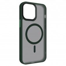 Чехол накладка Armorstandart TPU Uniq MagSafe для Apple iPhone 14 Pro Dark Green (ARM75326)
