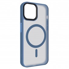 Чехол накладка Armorstandart TPU Uniq MagSafe для Apple iPhone 14 Light Blue (ARM75335)