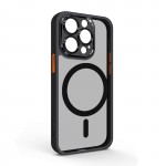 Чехол накладка ArmorStandart TPU Unit MagSafe SE для Apple iPhone 15 Pro Black Orange (ARM75362) Чехол накладка ArmorStandart TPU Unit MagSafe SE для Apple iPhone 15 Pro Black Orange (ARM75362)