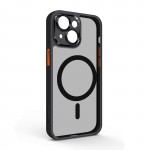 Чехол накладка ArmorStandart TPU Unit MagSafe SE для Apple iPhone 14 Black Orange (ARM75365) Чехол накладка ArmorStandart TPU Unit MagSafe SE для Apple iPhone 14 Black Orange (ARM75365)