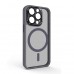 Чехол накладка ArmorStandart TPU Unit MagSafe SE для Apple iPhone 15 Pro Titanium Grey (ARM75380)