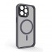 Чехол накладка ArmorStandart TPU Unit MagSafe SE для Apple iPhone 15 Pro Max Titanium Grey (ARM75381)