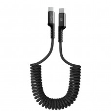Кабель ArmorStandart AR17 Spiral Type-C-Type-C 3A 1m Black (ARM75392)
