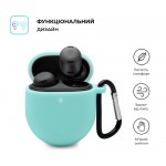Чехол ArmorStandart TPU Silicone для кейса наушников Google Pixel Buds Pro Mint (ARM75407)