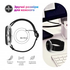 Ремешок нейлоновый ArmorStandart для Google Pixel Watch / Watch 2 Grey (ARM75427)