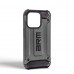 Чехол накладка Armorstandart TPU Panzer для Apple iPhone 15 Pro Grey (ARM75645)