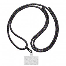 Ремешок для смартфона ArmorStandart Rope Black Royalty with Clear holder (ARM76093)