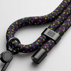 Ремешок для смартфона ArmorStandart Rope Black Royalty with Clear holder (ARM76093)