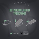 Ремешок для смартфона ArmorStandart Rope Black Royalty with Clear holder (ARM76093)