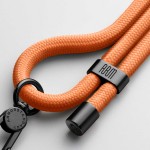 Ремешок для смартфона ArmorStandart Rope Black Tangerine with Dark holder (ARM76094) Ремешок для смартфона ArmorStandart Rope Black Tangerine with Dark holder (ARM76094)
