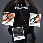 Ремешок для смартфона ArmorStandart Rope Black Tangerine with Dark holder (ARM76094) Ремешок для смартфона ArmorStandart Rope Black Tangerine with Dark holder (ARM76094)