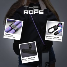 Ремешок для смартфона ArmorStandart Rope Black Unicorn with Dark holder (ARM76095)