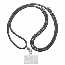 Ремешок для смартфона ArmorStandart Rope Titanium Grey with Clear holder (ARM76099)