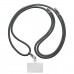 Ремешок для смартфона ArmorStandart Rope Titanium Grey with Clear holder (ARM76099)