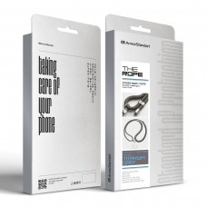 Ремешок для смартфона ArmorStandart Rope Titanium Grey with Clear holder (ARM76099)