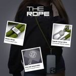 Ремешок для смартфона ArmorStandart Rope Titanium Moss with Clear holder (ARM76100) Ремешок для смартфона ArmorStandart Rope Titanium Moss with Clear holder (ARM76100)