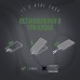Ремешок для смартфона ArmorStandart Rope Titanium Fern with Clear holder (ARM76102)