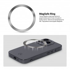 Чехол накладка Armorstandart TPU Replica для Apple iPhone 12 Pro Max Titanium Grey (ARM76180)