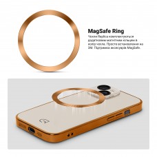 Чехол накладка Armorstandart TPU Replica для Apple iPhone 13 Beige Gold (ARM76183)