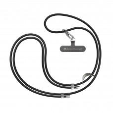 Ремешок для смартфона ArmorStandart Silicone Rope Titanium Black with Grey holder (ARM76273)