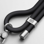 Ремешок для смартфона ArmorStandart Silicone Rope Titanium Black with Grey holder (ARM76273) Ремешок для смартфона ArmorStandart Silicone Rope Titanium Black with Grey holder (ARM76273)