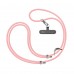 Ремешок для смартфона ArmorStandart Silicone Rope Titanium Pink with Grey holder (ARM76275)