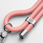 Ремешок для смартфона ArmorStandart Silicone Rope Titanium Pink with Grey holder (ARM76275) Ремешок для смартфона ArmorStandart Silicone Rope Titanium Pink with Grey holder (ARM76275)