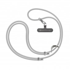 Ремешок для смартфона ArmorStandart Silicone Rope Titanium Grey with Grey holder (ARM76276)