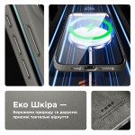 Чехол накладка ArmorStandart FLAKE Leather для Apple iPhone 15 Grey (ARM76289) Чехол накладка ArmorStandart FLAKE Leather для Apple iPhone 15 Grey (ARM76289)