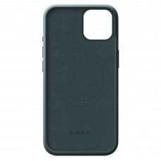 Чехол накладка ArmorStandart FLAKE Leather для Apple iPhone 15 Sequoia Green (ARM76291)