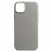Чехол накладка ArmorStandart FLAKE Leather для Apple iPhone 15 Plus Grey (ARM76295)