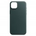 Чехол накладка ArmorStandart FLAKE Leather для Apple iPhone 15 Plus Sequoia Green (ARM76297)