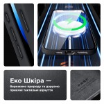 Чехол накладка ArmorStandart FLAKE Leather для Apple iPhone 15 Pro Black (ARM76299) Чехол накладка ArmorStandart FLAKE Leather для Apple iPhone 15 Pro Black (ARM76299)