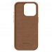 Чехол накладка ArmorStandart FLAKE Leather для Apple iPhone 15 Pro Light Coffee (ARM76300)
