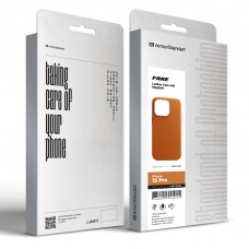 Чехол накладка ArmorStandart FLAKE Leather для Apple iPhone 15 Pro Light Coffee (ARM76300)
